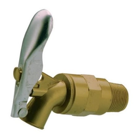 B & K 34 BRS DrumFaucet 109-204